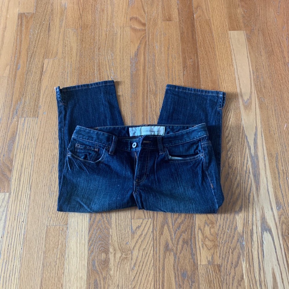 Ann Taylor Loft Crop Jeans